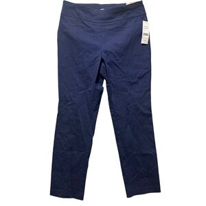 Cooper Ella Slim Leg Pants Maritime Blue Style DB1872001 Size 14 preppy nautical